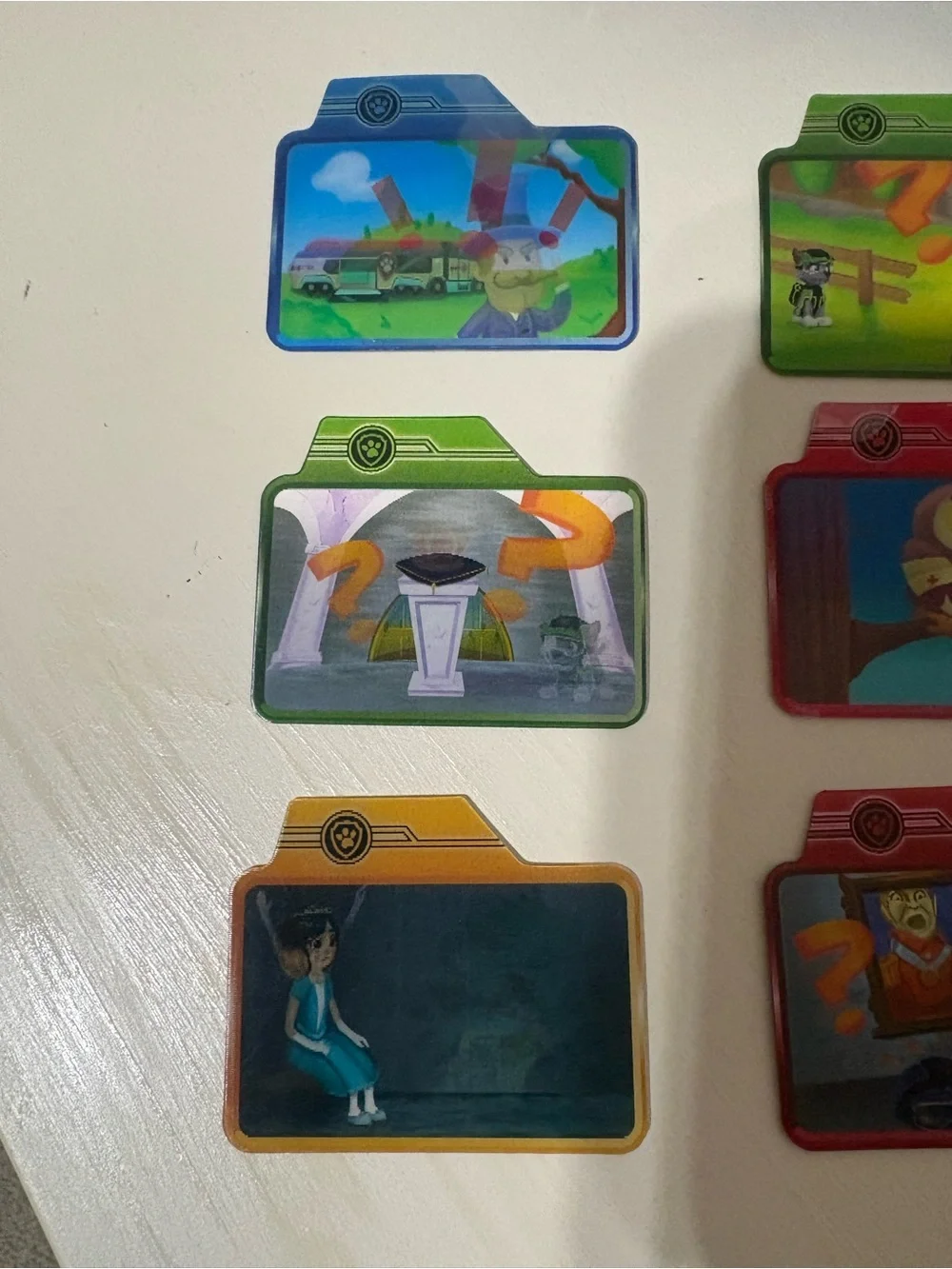 Paw patrol Pup pad mission paw cards